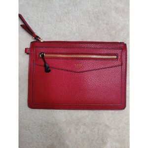 tutilo Faux Leather Flat Clutch